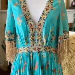 Spell and The Gypsy Hendrix Tassel Dress. NWT XL
